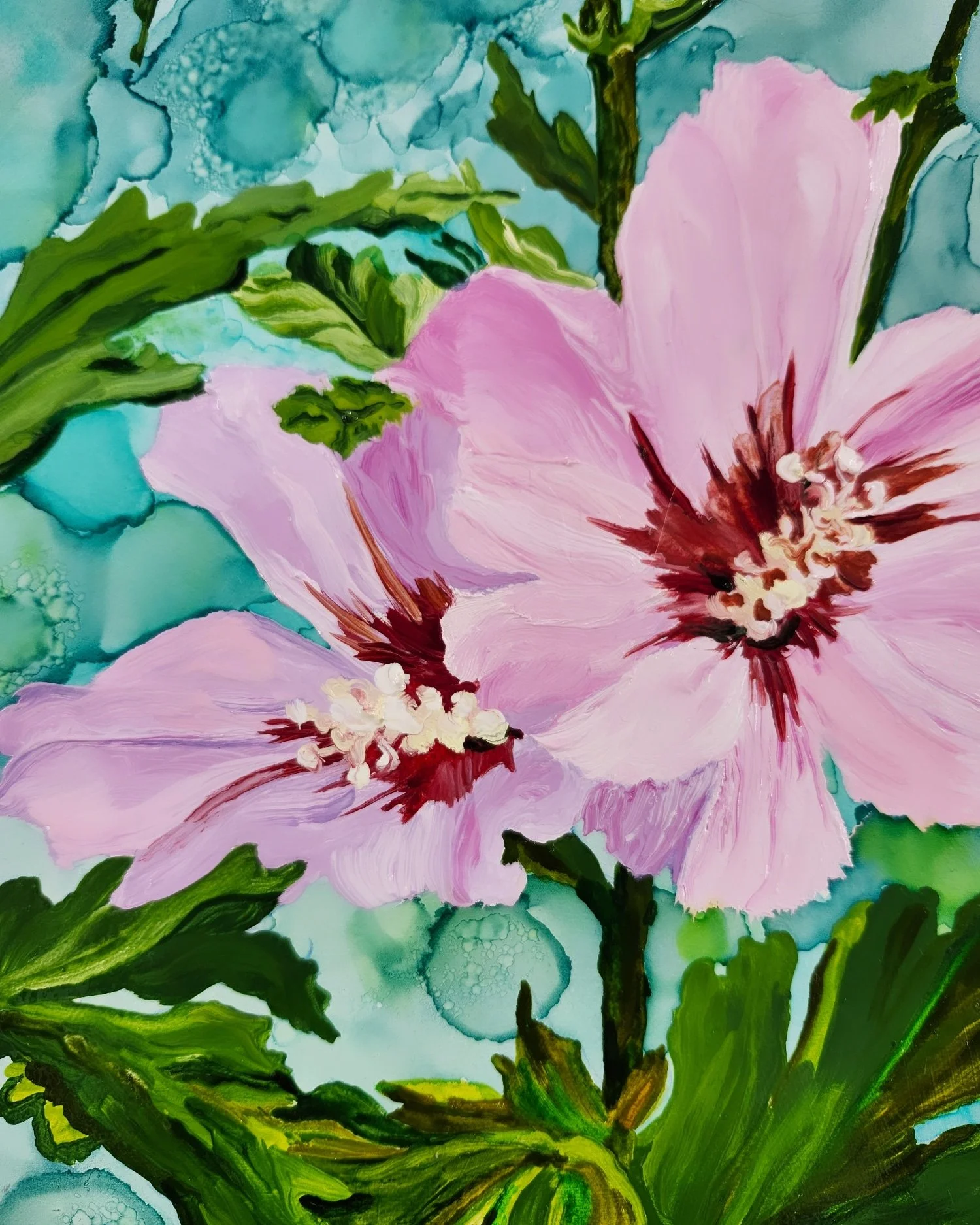 Mixed Floral Bouquet Painting